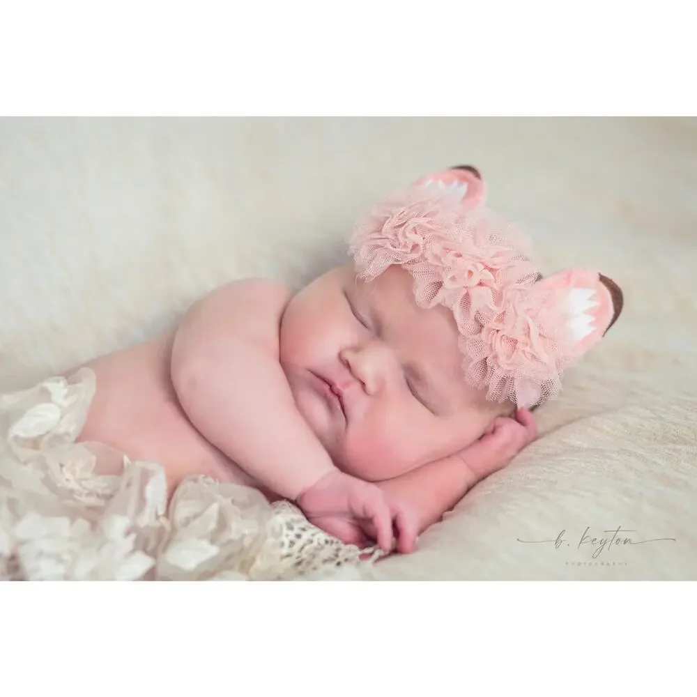 Photography Prop Bundle  Angel, Lace Body Suit, Fox, And Newsboy. Size 0-12